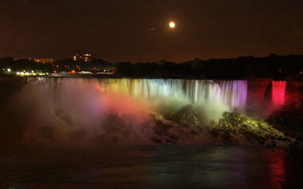 Niagara Falls Light Show