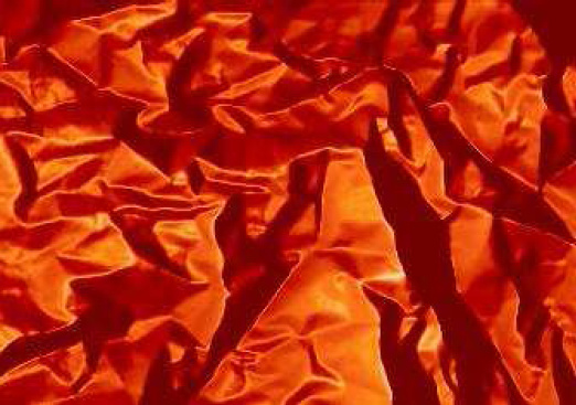 Laser topograph of crumpled paper