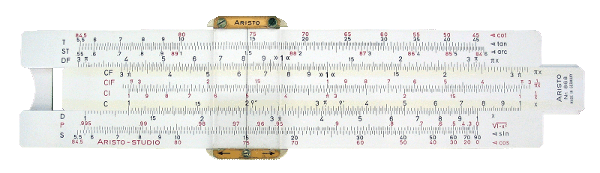 Photograph of a sliderule