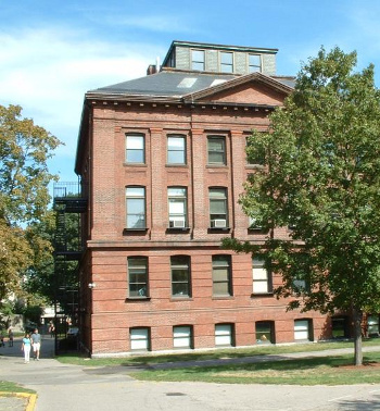 Harvard University Jefferson Laboratory left tower.