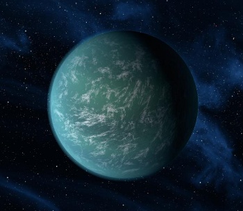 Artist's conception of Kepler 22b