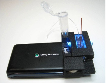Cytometry attachment for cellphone