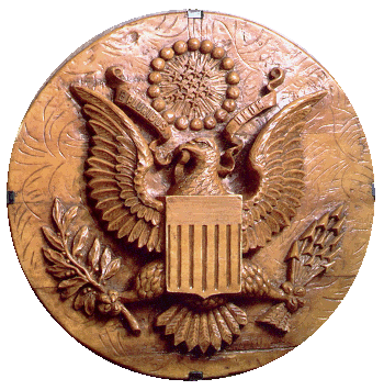 Replica of 'bugged' 1946 US Seal