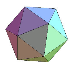 An icosahedron
