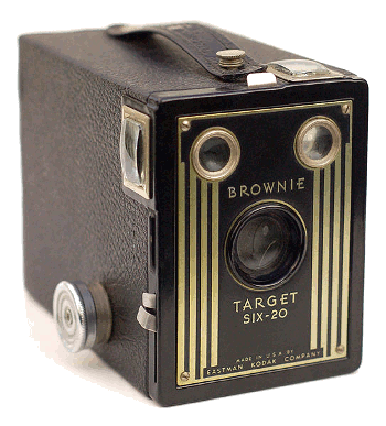 Kodak Brownie camera, c. 1945