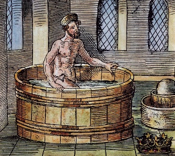 Archimedes' bath