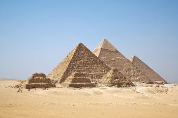 The Pyramids at Gizah