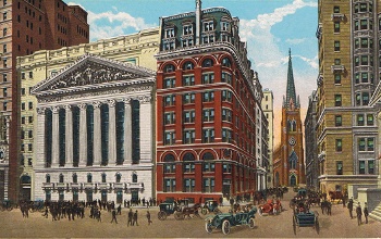 The New York Stock Excahnge in 1909