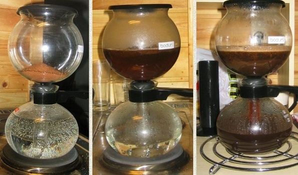 Vacuum Coffee Making
