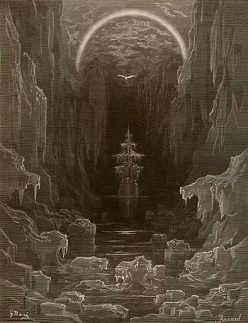 Gustav Dore Illustration from an 1876 edition of The Rime of the Ancient Mariner by Samuel Taylor Coleridge
