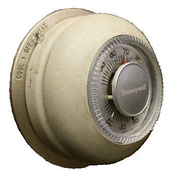 Honeywell model T87 round thermostat