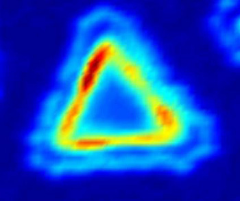 Emission photoluminescence of a molybdenum diselenide-tungsten diselenide lateral heterostructure