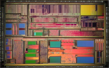 AMD K5 PR150 microprocessor die
