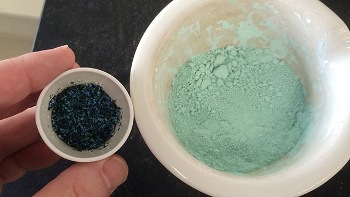 Synthesis of Egyptian blue pigment