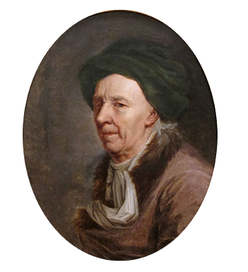 Portrait of Leonhard Euler by Joseph Frederic Auguste Darbes, 1778