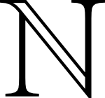 Unicode character (U+2115) symbolizing the natural numbers