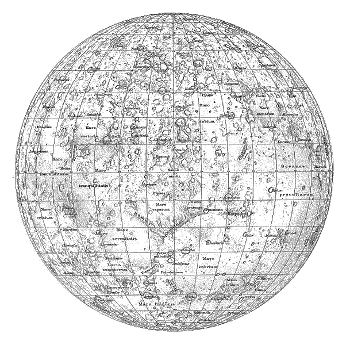 Map of the Moon (1881)