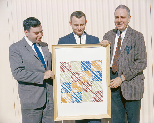 Solomon Golomb (left) in 1961