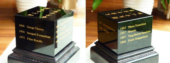 C_N_Yang 90th birthday presentation cube