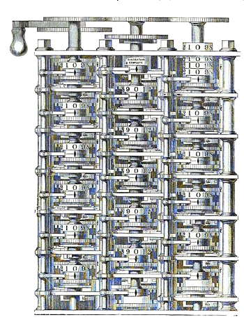 Babbage Difference Engine 1853