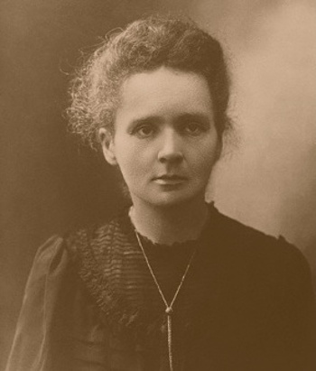 Marie Sklodowska-Curie in 1898