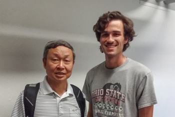 University of Arizona's Xubin Zeng and Josh Welty