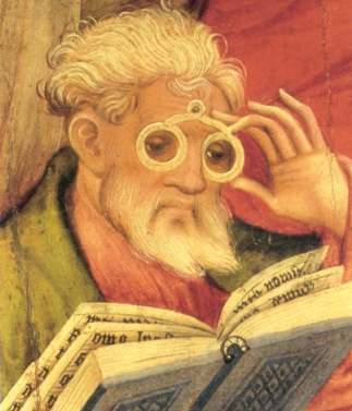 The Glasses Apostle, a 1403 painting by Conrad von Soest