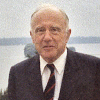 Physicist, John Archibald Wheeler (1911-2008), as he appeared in 1985