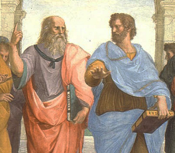 Plato and Aristotle from Raphael's The School of Athens