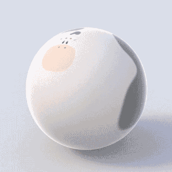 Spherical cow animation