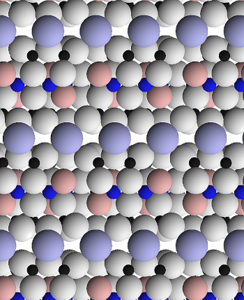 Muscovite layers at the atomic scale