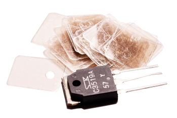 Mica power transistor pad