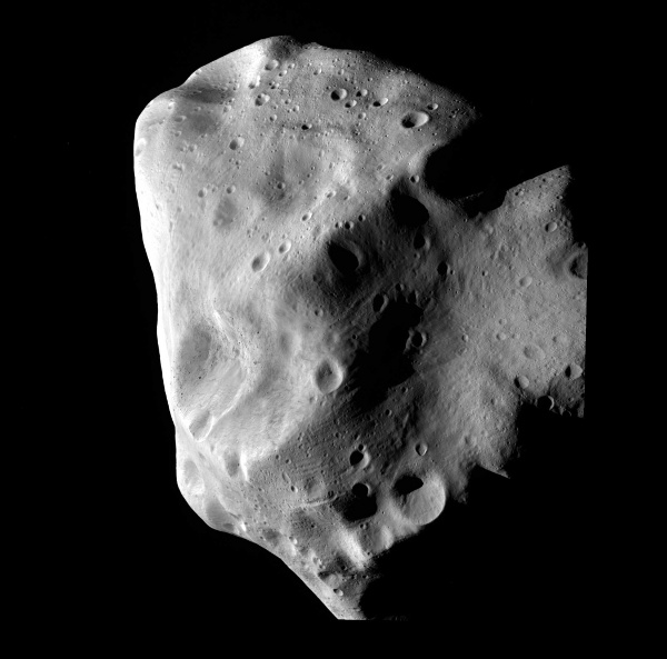 Lutetia at closest approach by Rosetta spacecraft.
