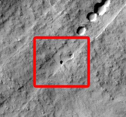 Possible Martian cave