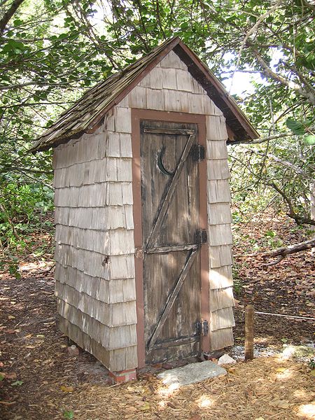 Outhouse photograph