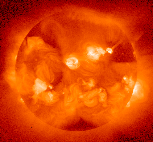 Image of the X-ray Sun near the maximum of the solar cycle.